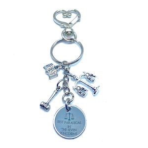 Paralegal Keychain Bag Charm